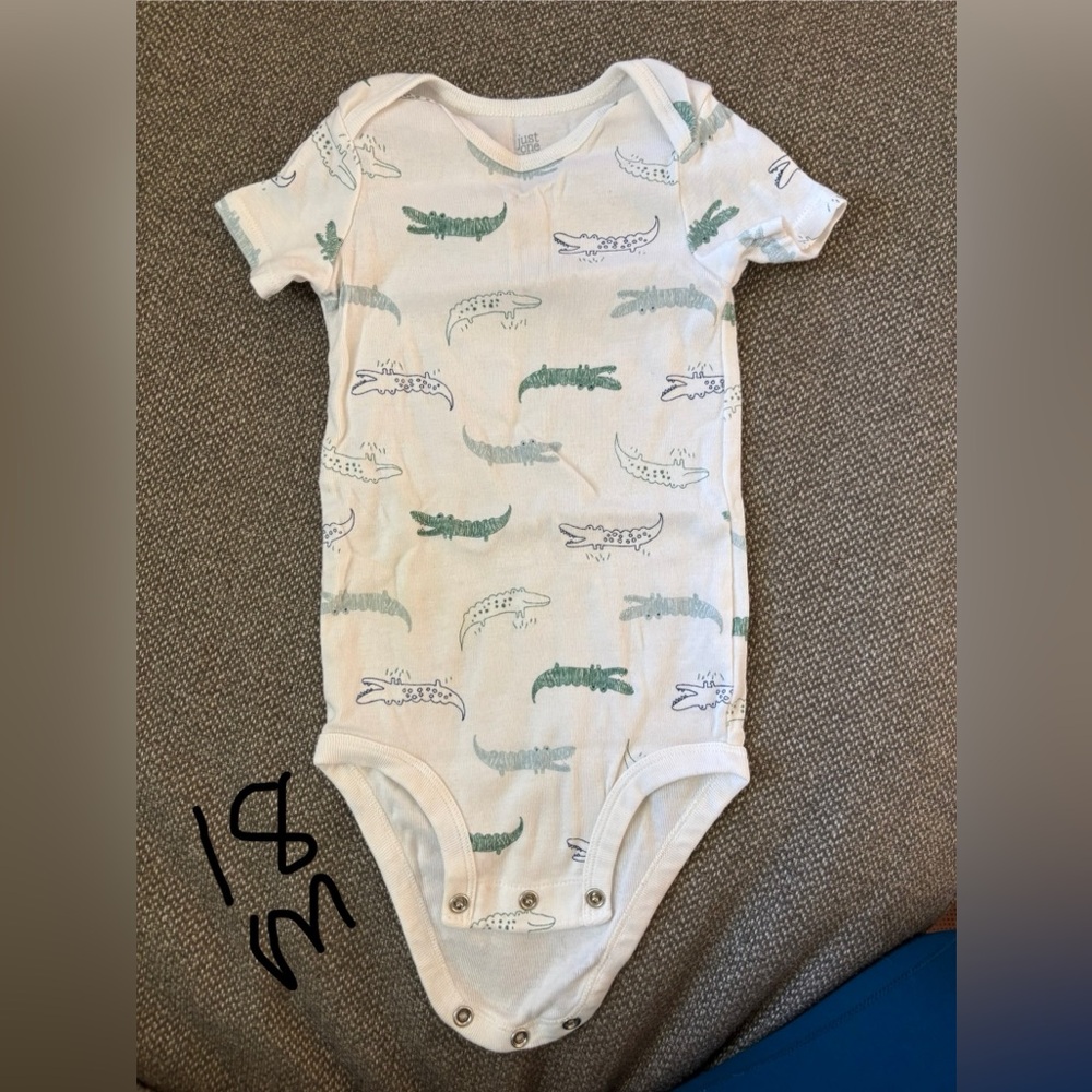 Kids One Piece with Crocodile Print